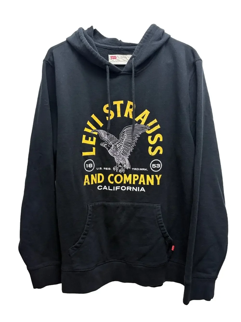Levi's Hoodie Graphic Pullover Hooded Sweatshirt Size XL